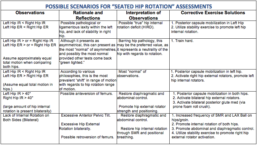 hip internal rotator muscles