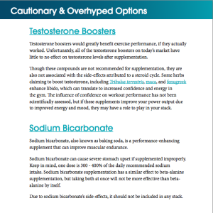 Cautionary & Overhyped Options - Examine.com