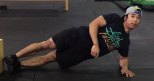 Side Plank with a Neck Turn